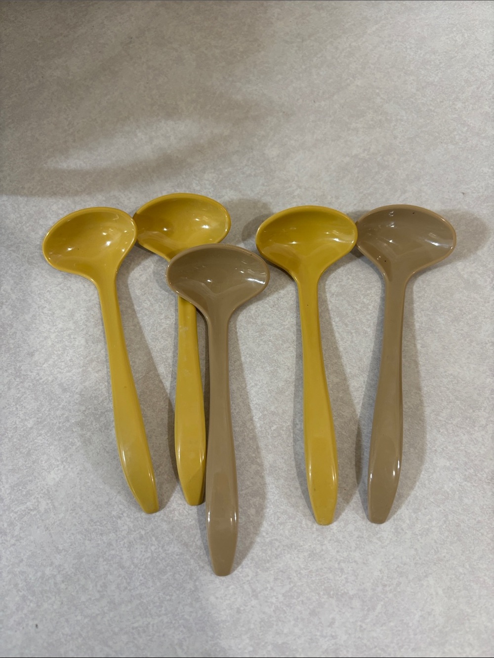 Vintage Tupperware condiment spoons